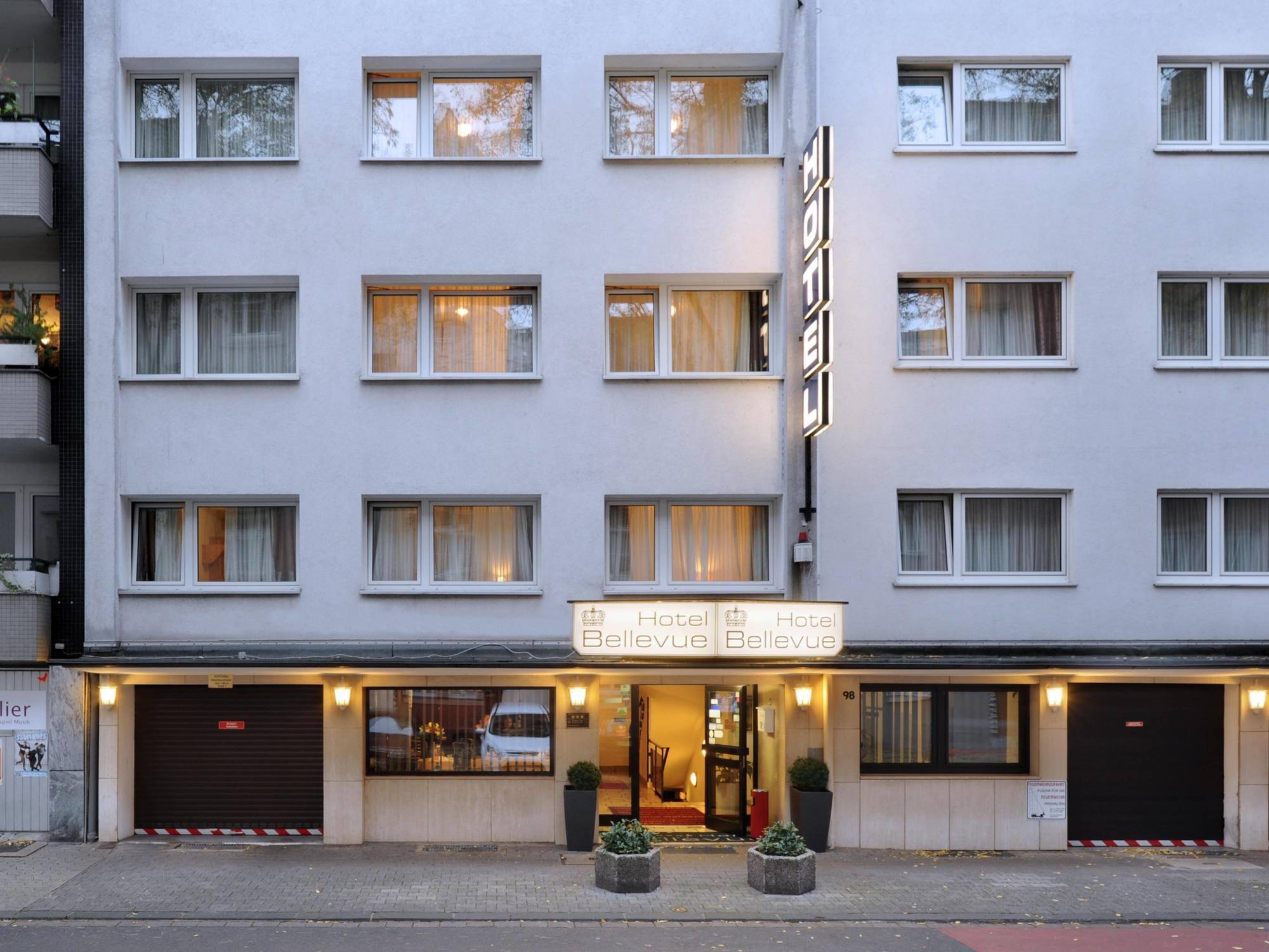 Bellevue Hotel Düsseldorf Esterno foto